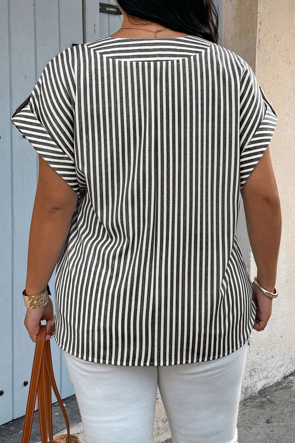 Hope Short Dolman Sleeve PLUS Blouse
