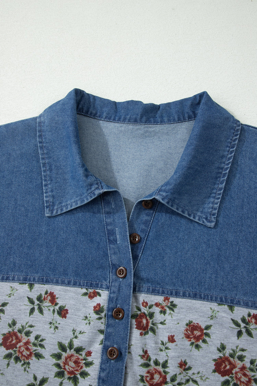 Karla Print Patchwork Polo PLUS Tee
