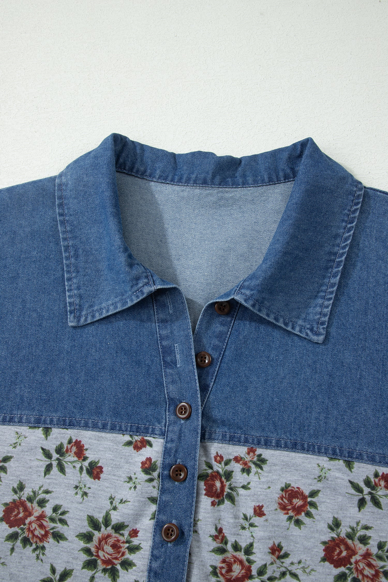 Karla Print Patchwork Polo PLUS Tee