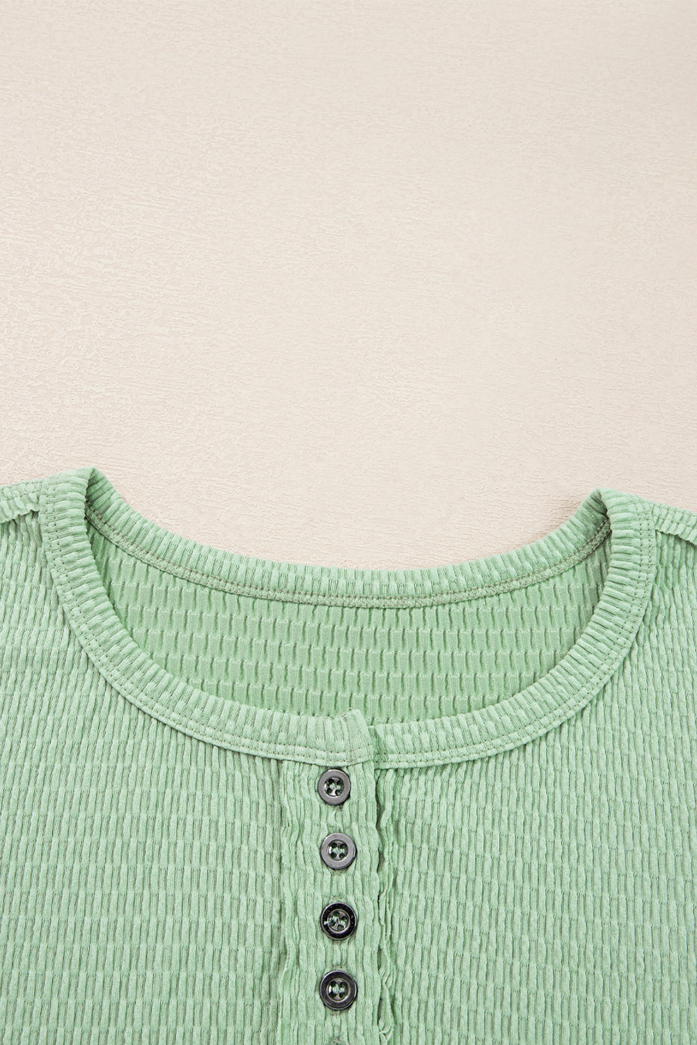 Elise Sleeve Henley top Long Sleeve Top