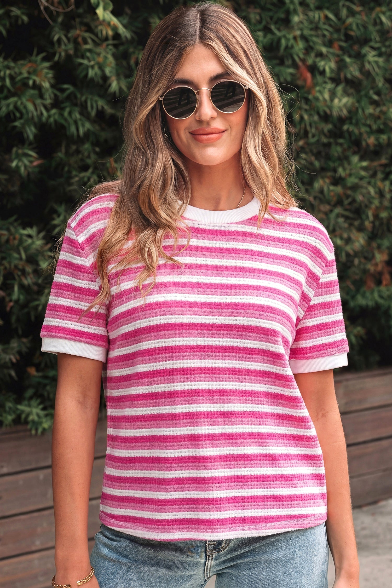 Elora Sleeve Crossed Detail Tee