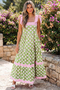 Ximena Knot Straps Maxi Dress