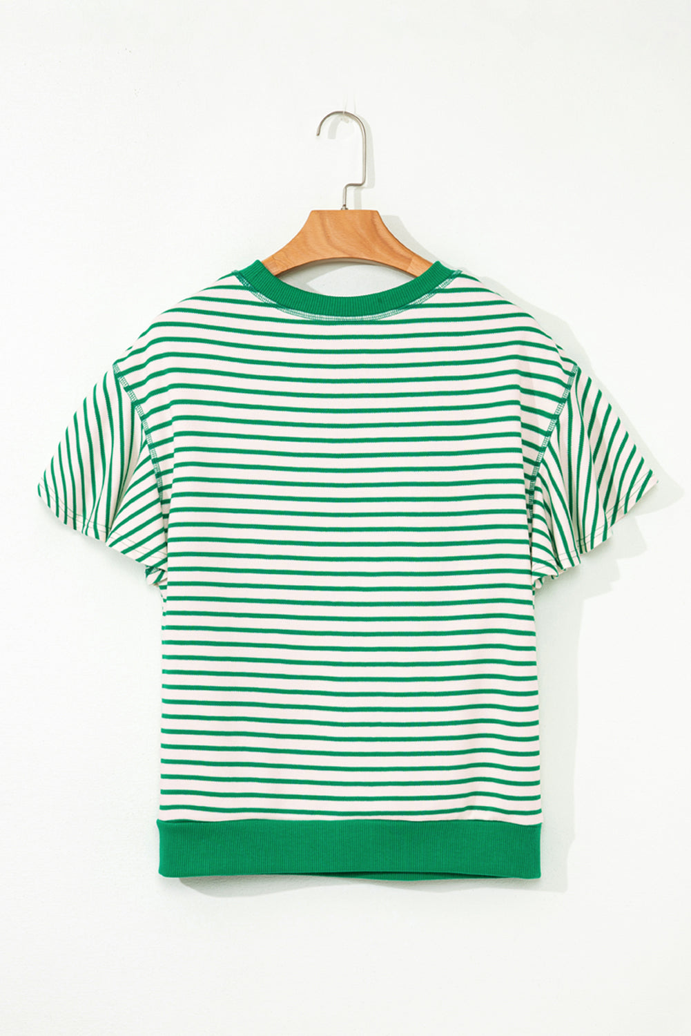 Sol Ruffle Short Sleeve Top
