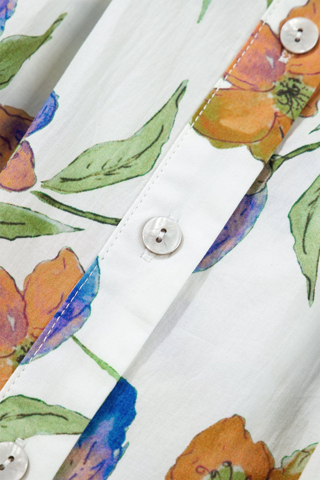 Kaliyah Binding Tape Cotton Blouse