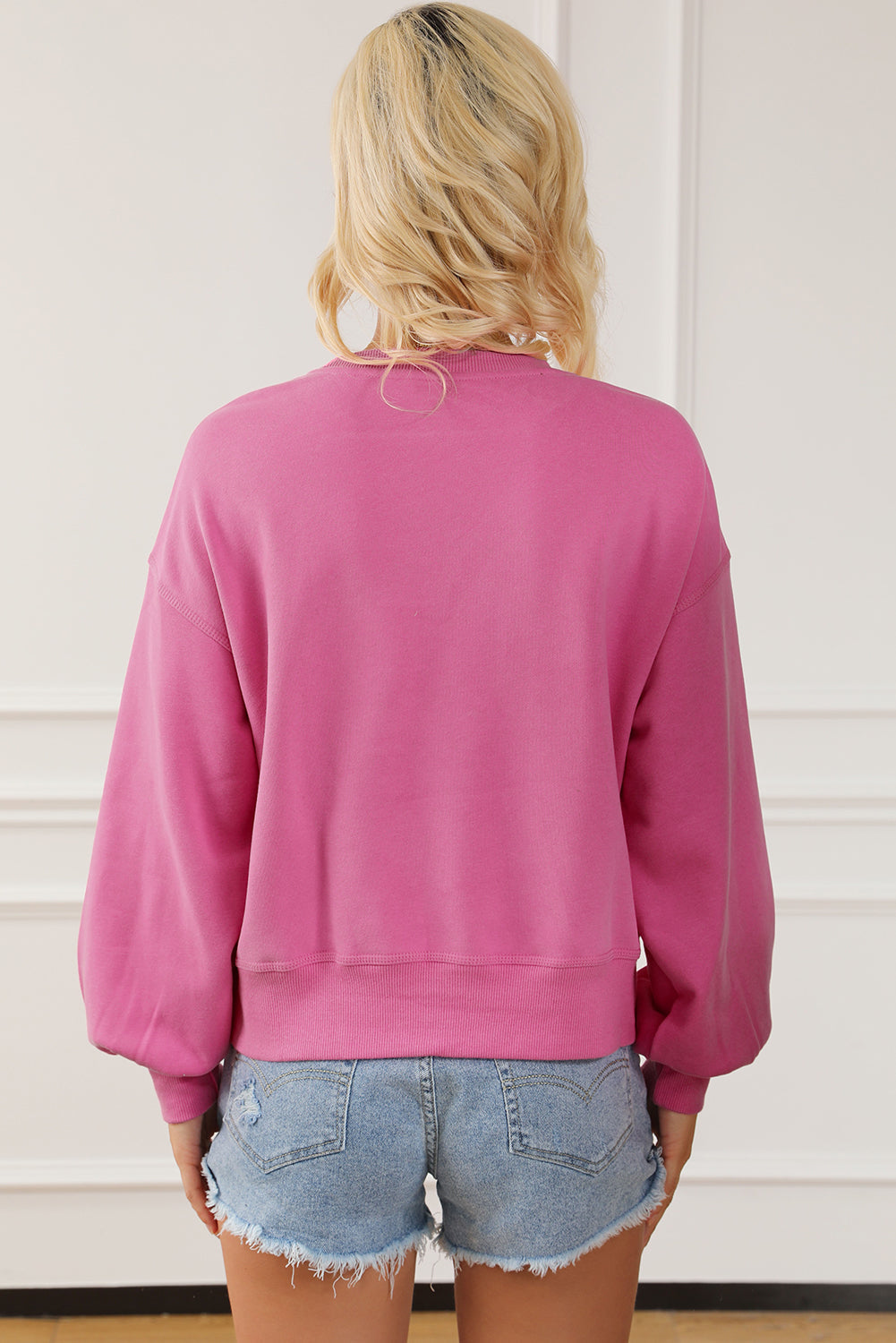 Regina Chic Tiger Embroidered Casual Sweatshirt