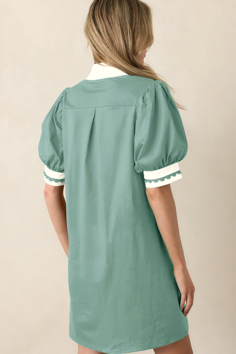 Leyla Puff Sleeve Mini Dress