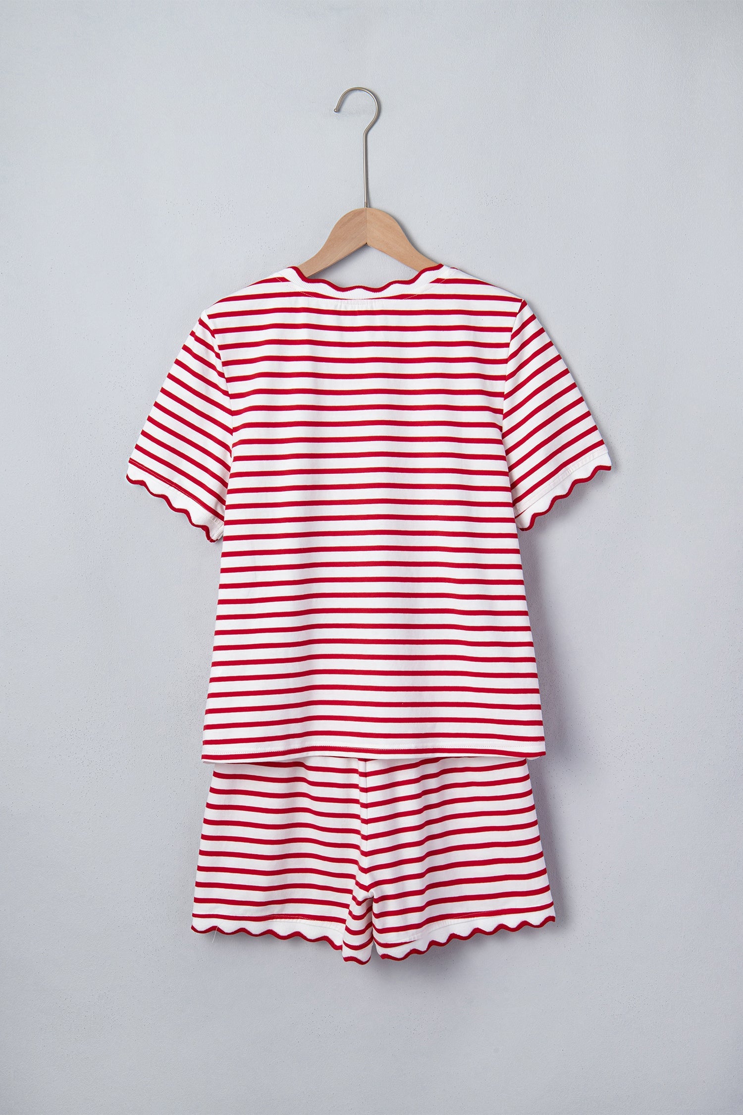 Estrella Scallop Trim Casual Top Set