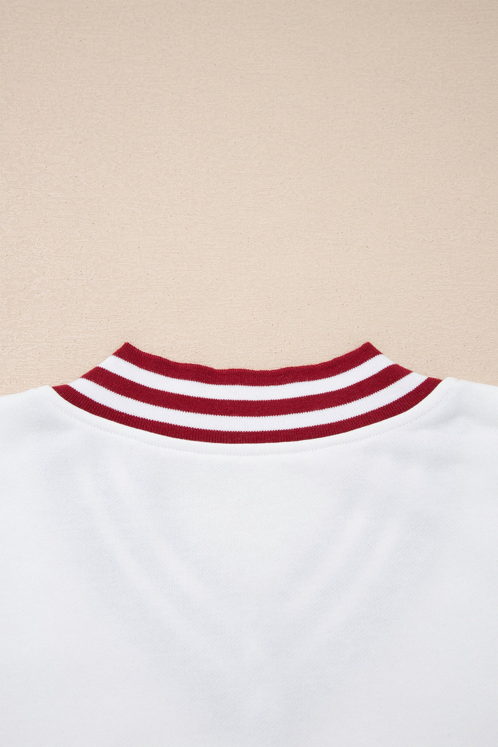 Esme Striped Puff Sleeve Sweatshirt
