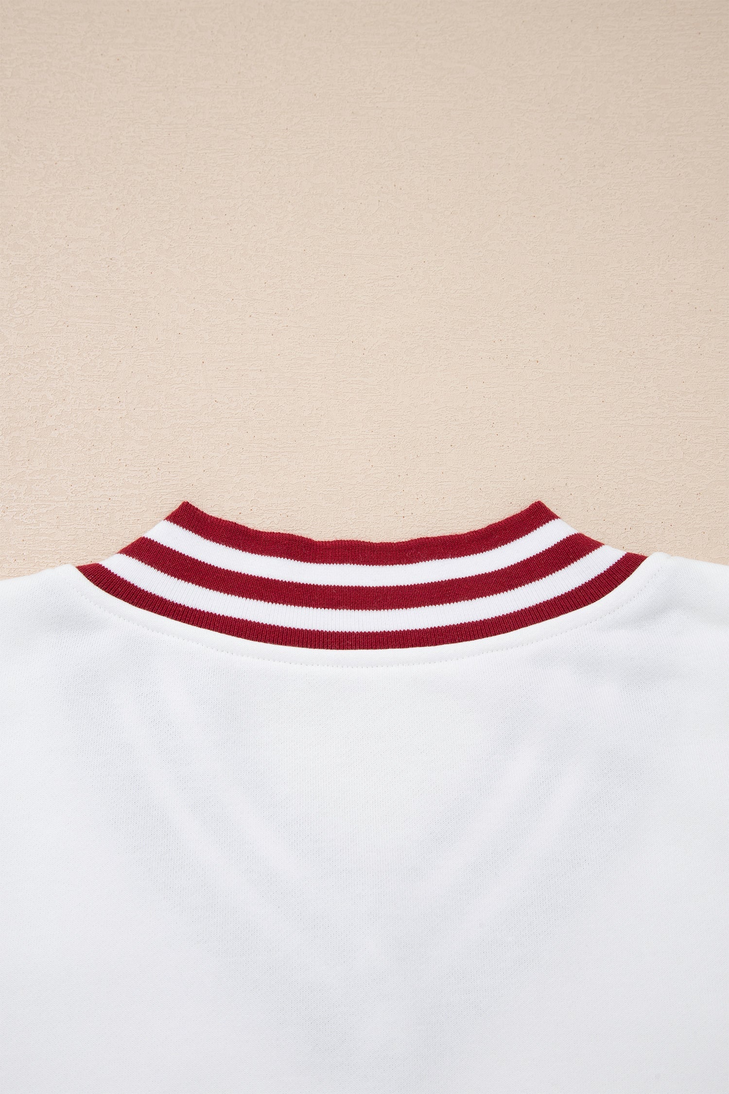 Esme Striped Puff Sleeve Sweatshirt