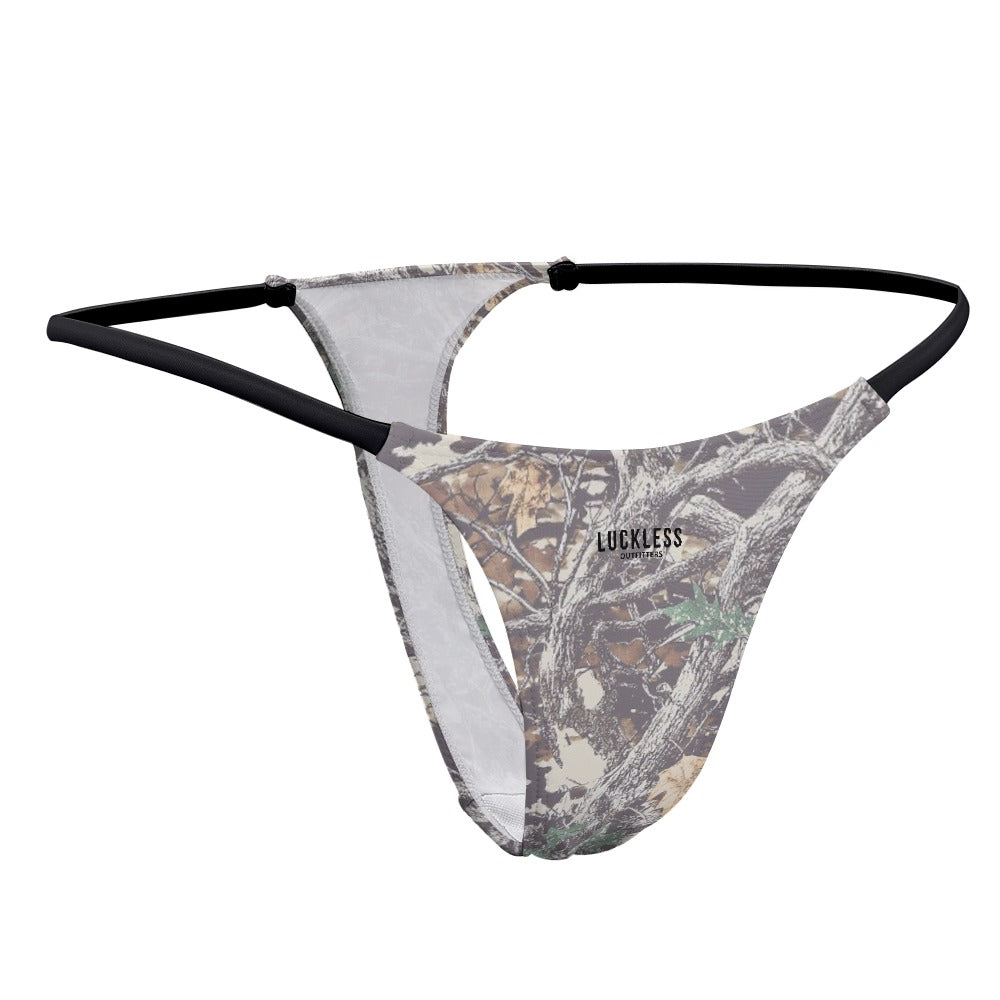 Faded Camo Yoga Thong