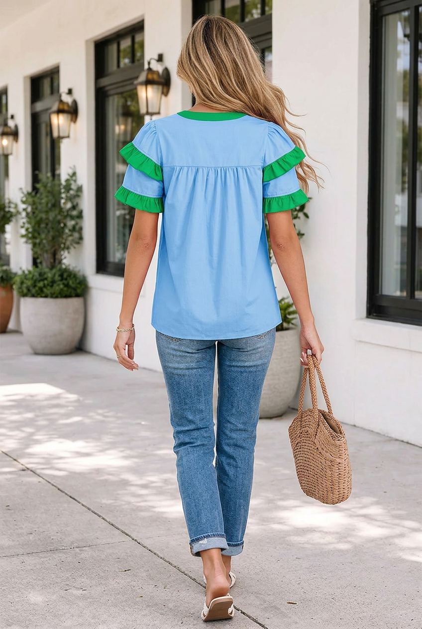 Lilly Short Sleeve Blouse