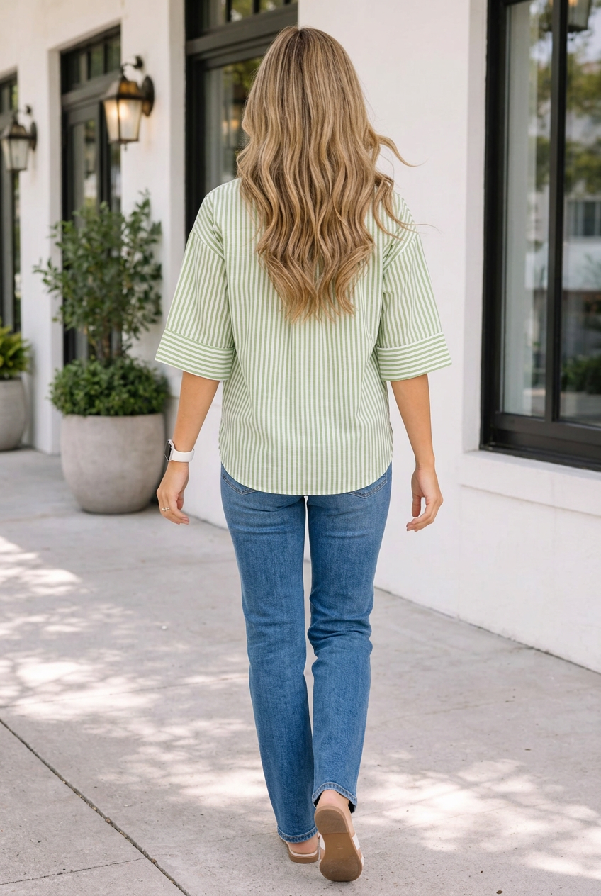 Kathleen Half Sleeve Blouse