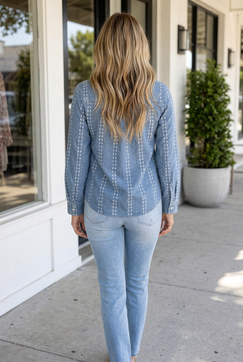 Carmen Long Sleeve Shirt Long Sleeve Top