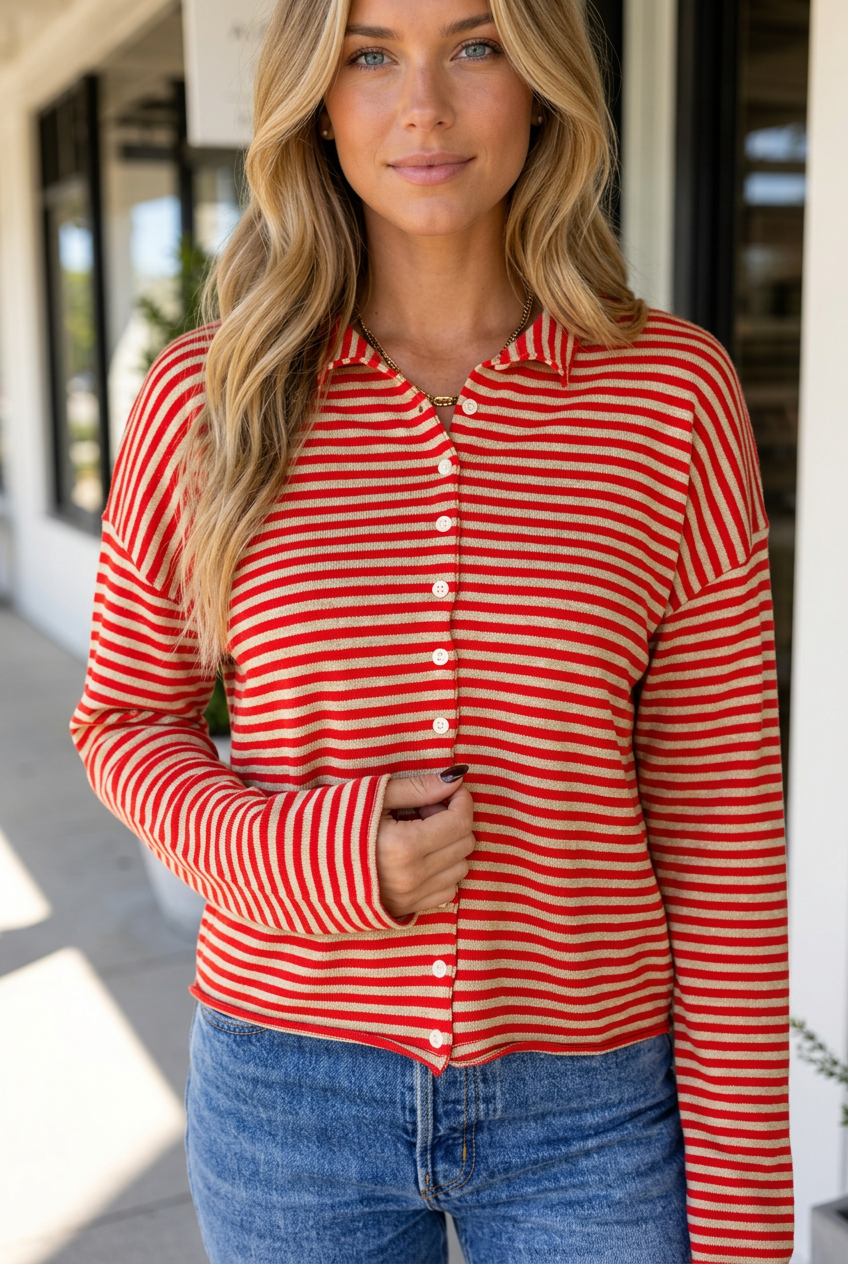 Morgan Long Sleeve Knit Cardigan