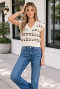 Florence Knit Cropped Sweater