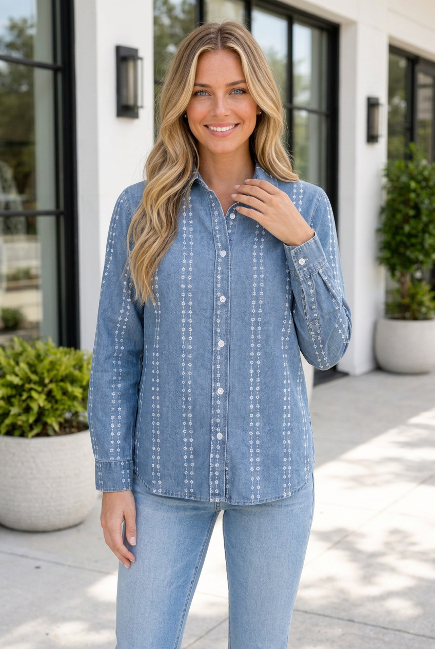 Carmen Long Sleeve Shirt Long Sleeve Top