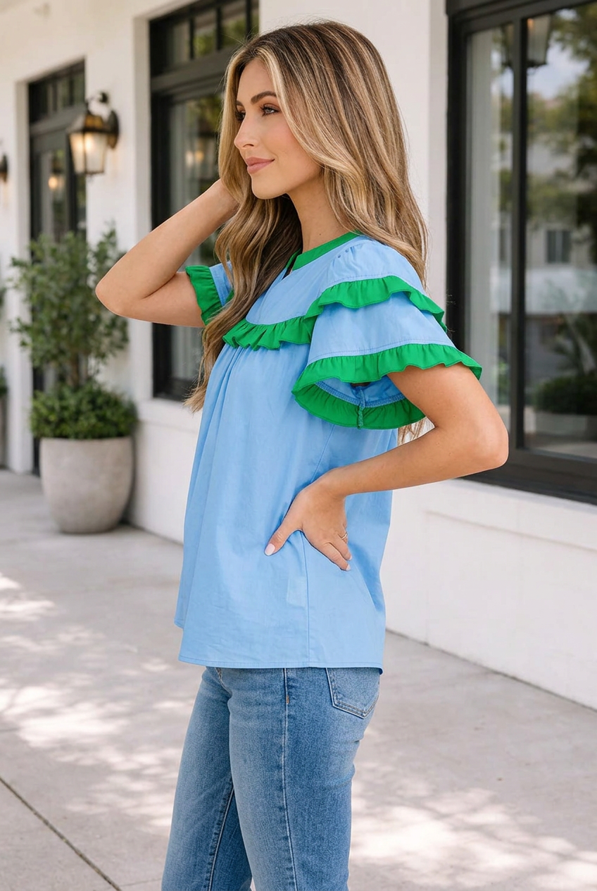 Lilly Short Sleeve Blouse