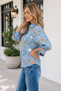 Leslie Sleeve Down Casual Shirt