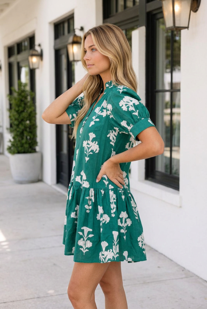 Maria Floral Mini Dress