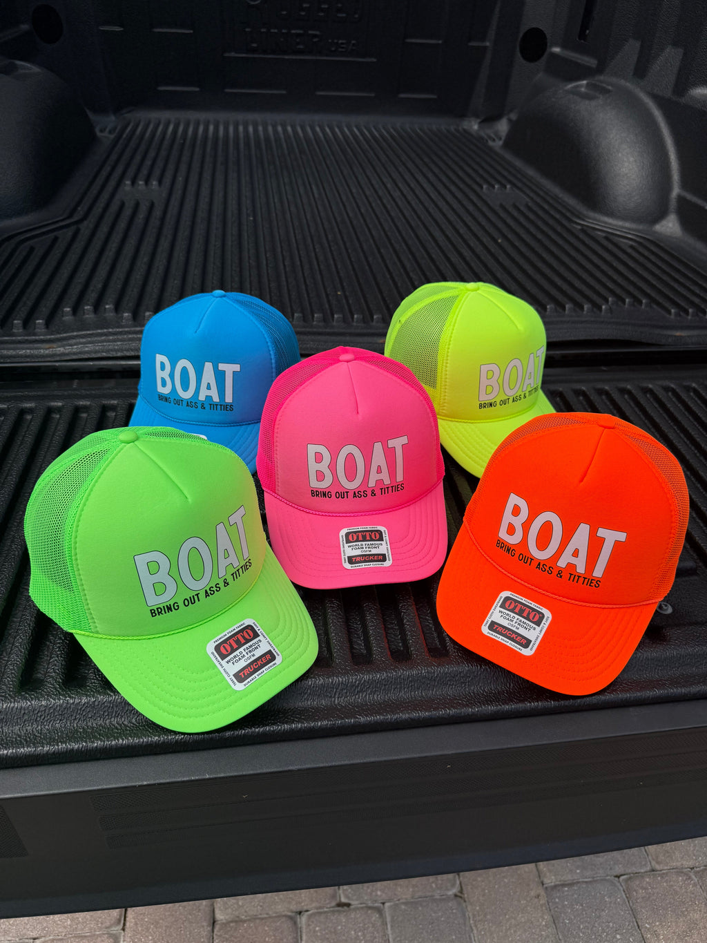 BOAT - Bring Out Ass & Titties Trucker Hat
