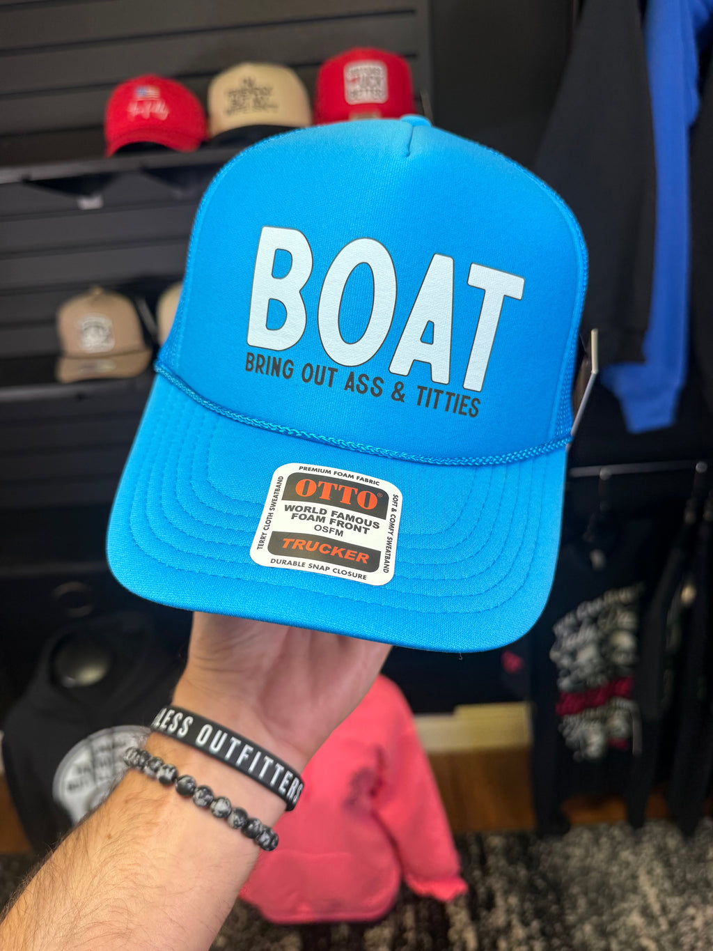 BOAT - Bring Out Ass & Titties Trucker Hat