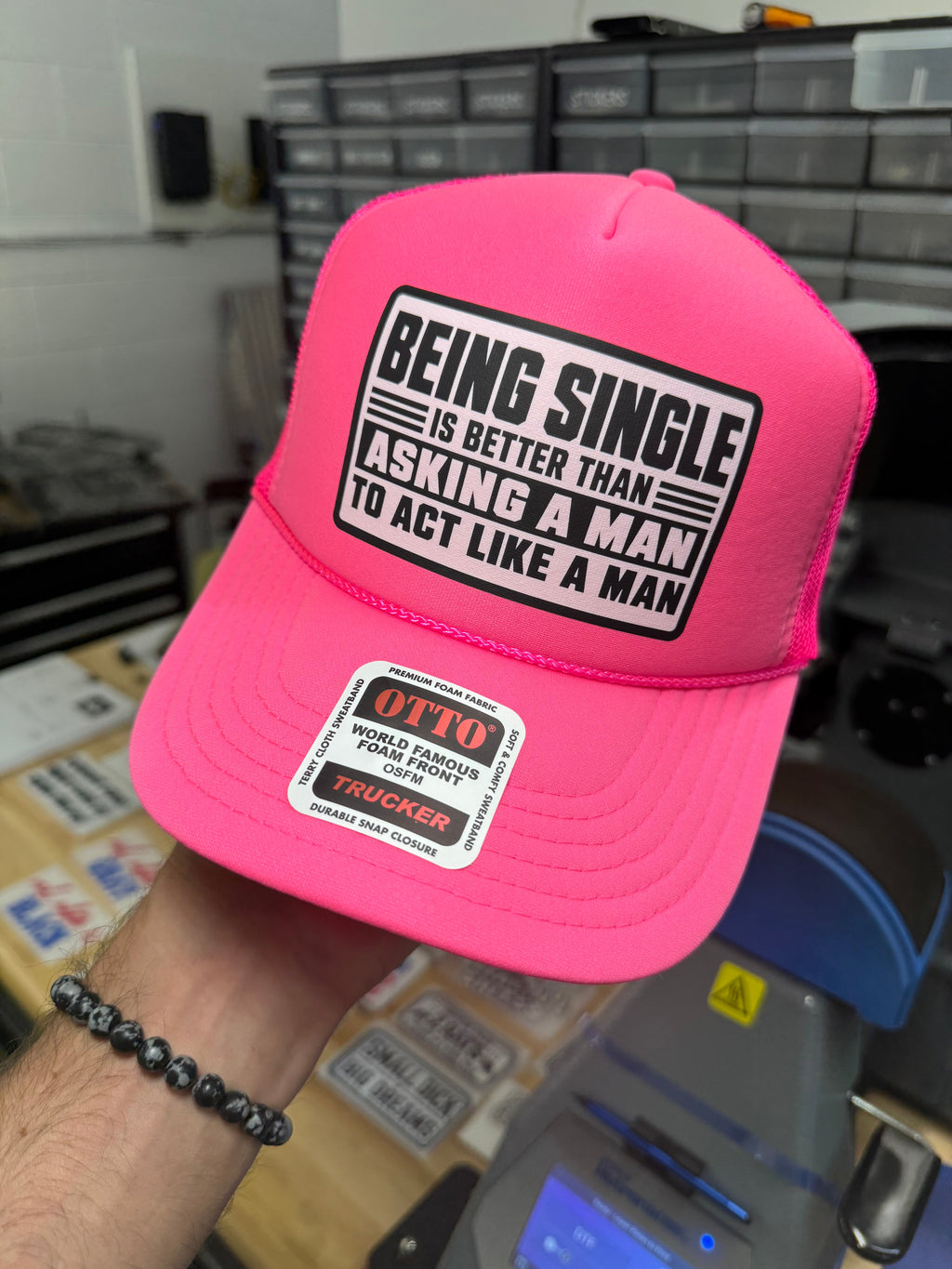 Being Single Is Better | Foam Trucker
