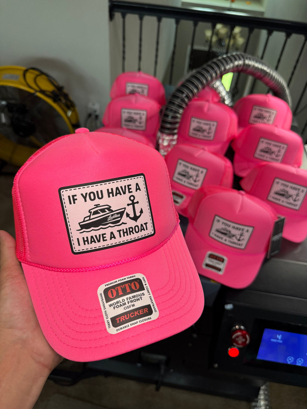 If You Have A Boat I Have A Throat Trucker Hat