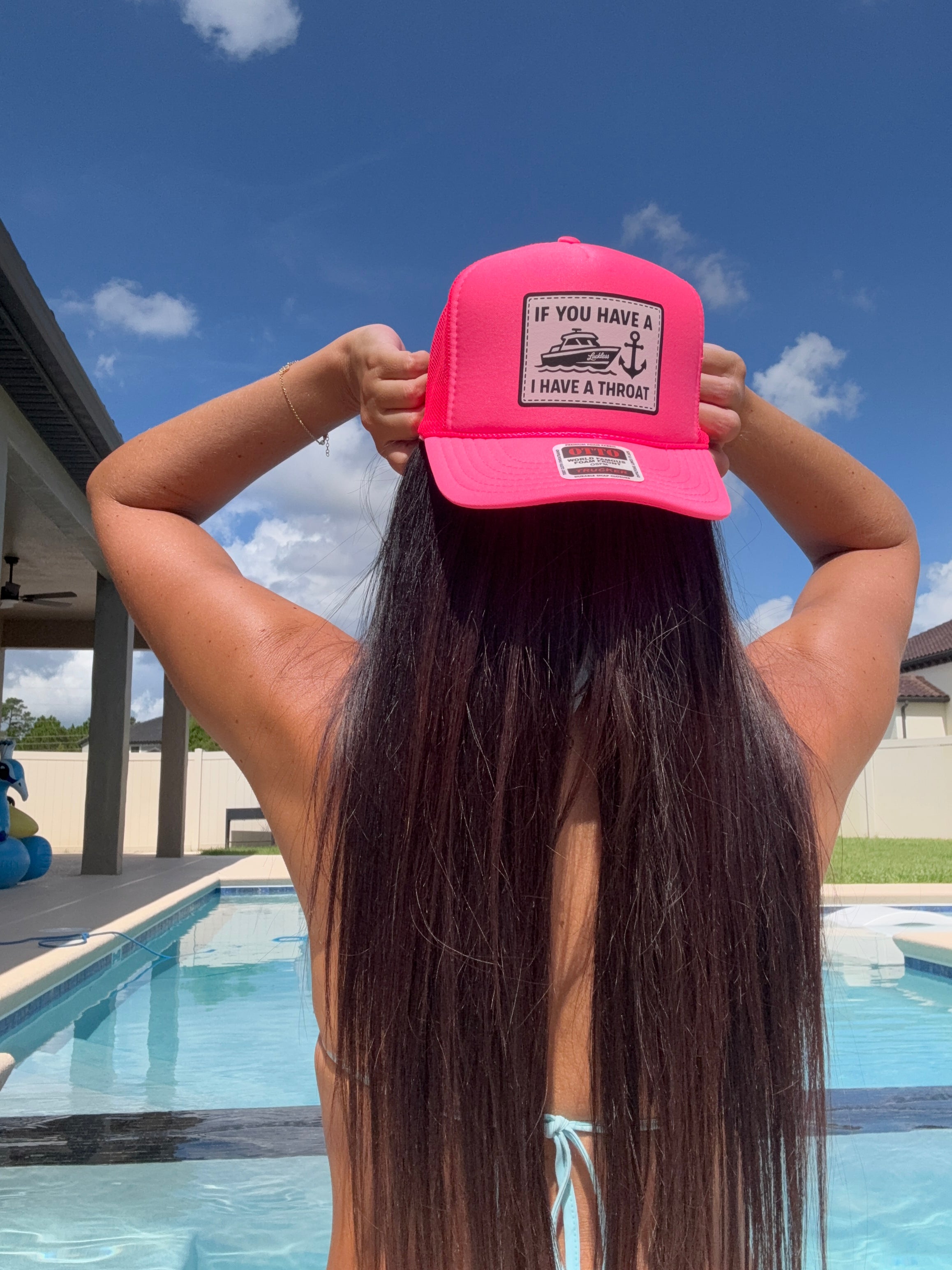If You Have A Boat I Have A Throat Trucker Hat