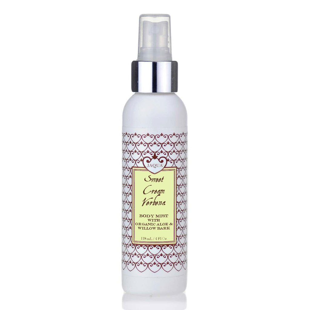 Sweet Cream Verbena Hydrating Body Mist with Organic Aloe & Willow Bark