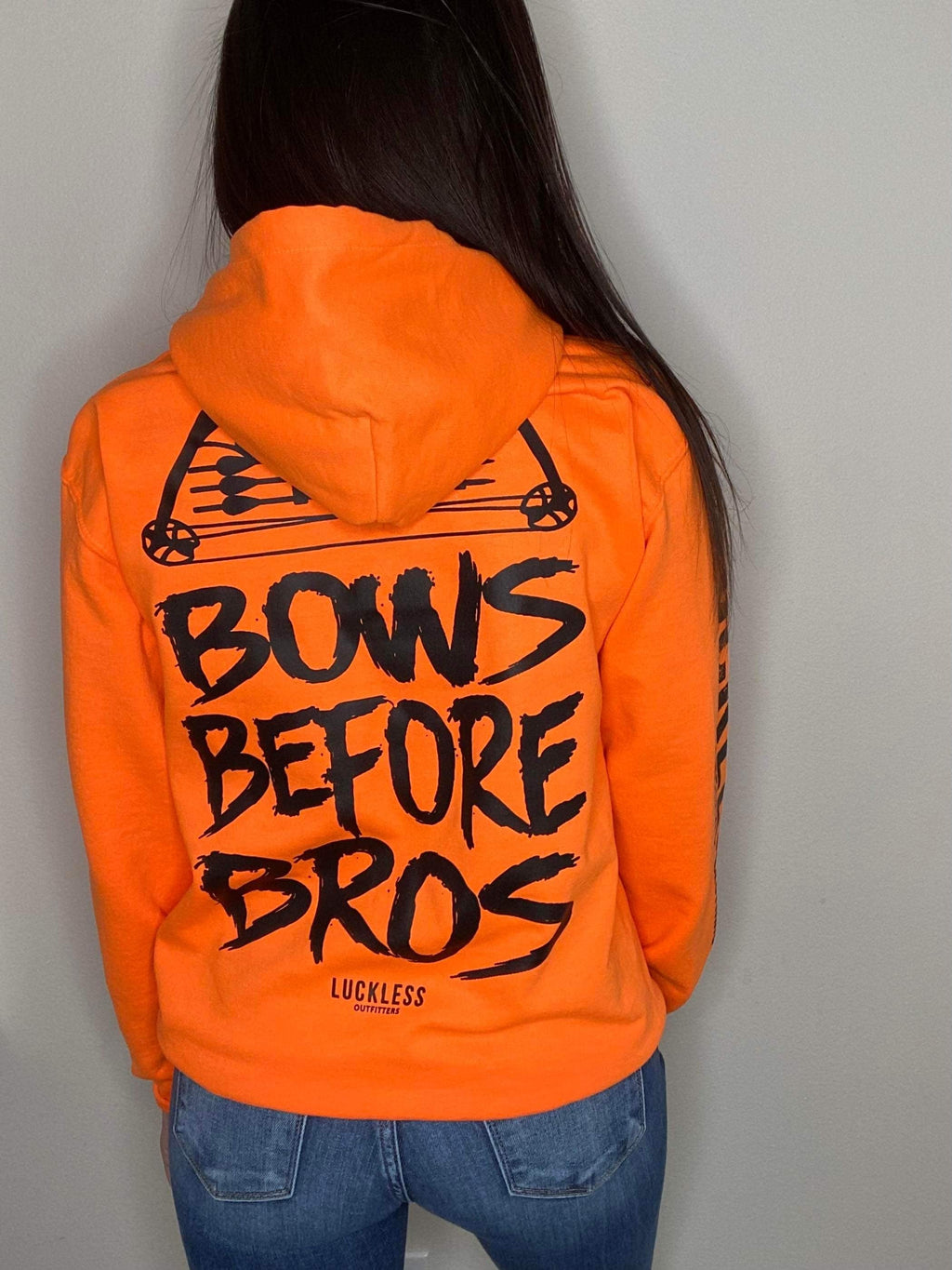 Bows Before Bros Hoodie