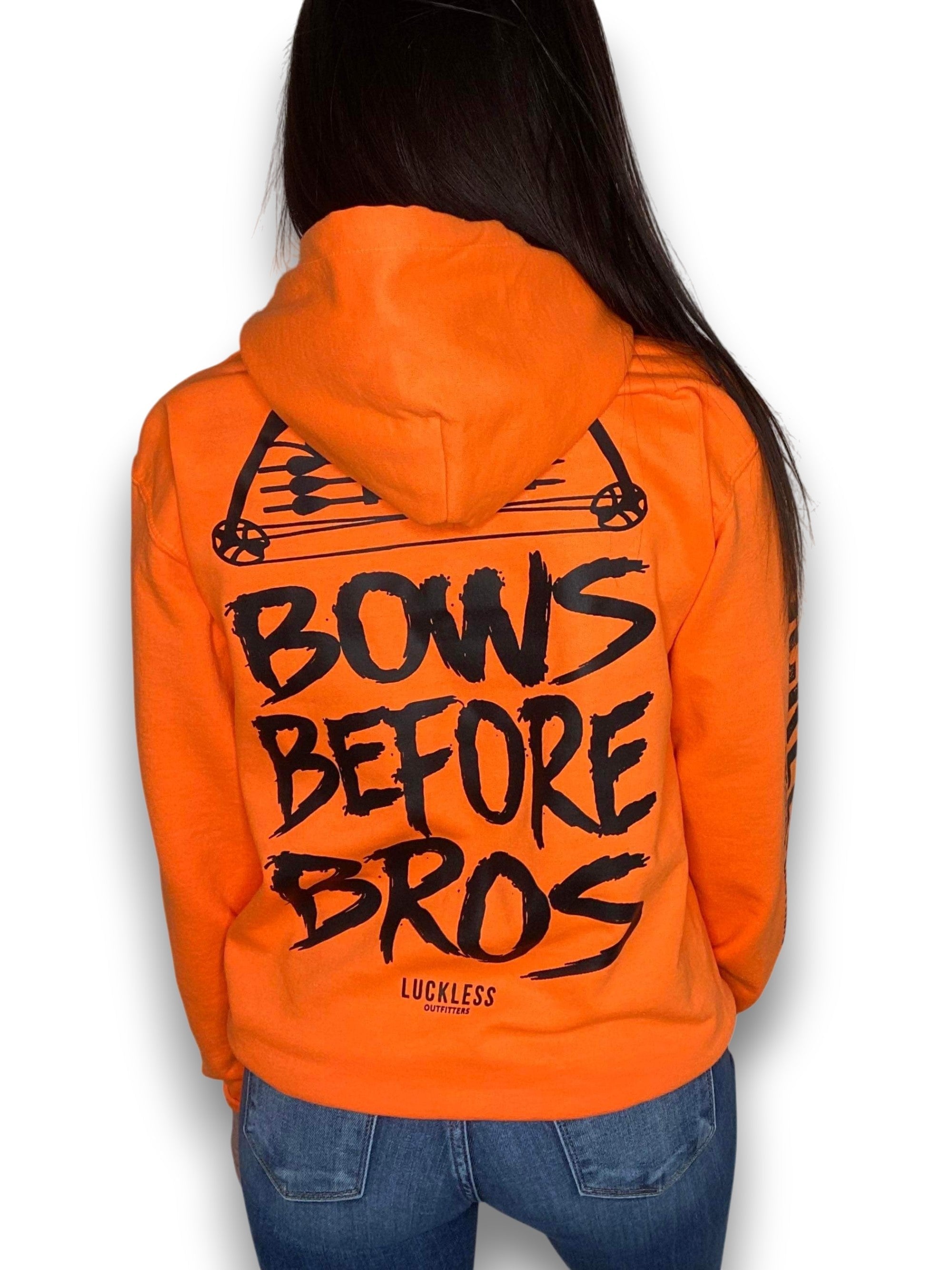 Bows Before Bros Hoodie