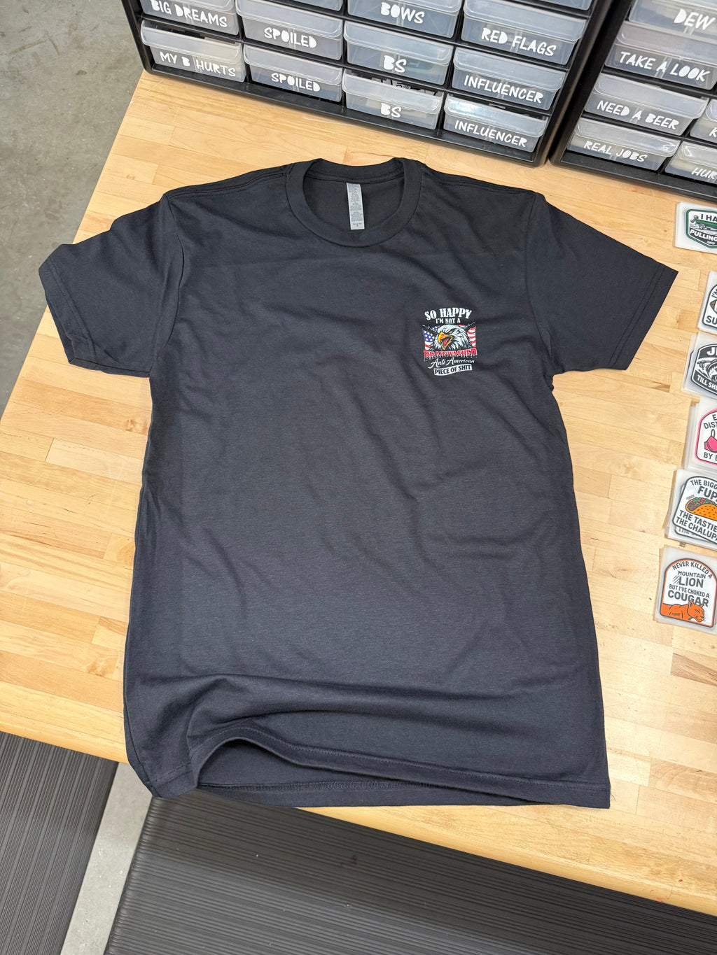 So Happy I'm Not A Brainwashed Anti American Piece Of Shit Tee