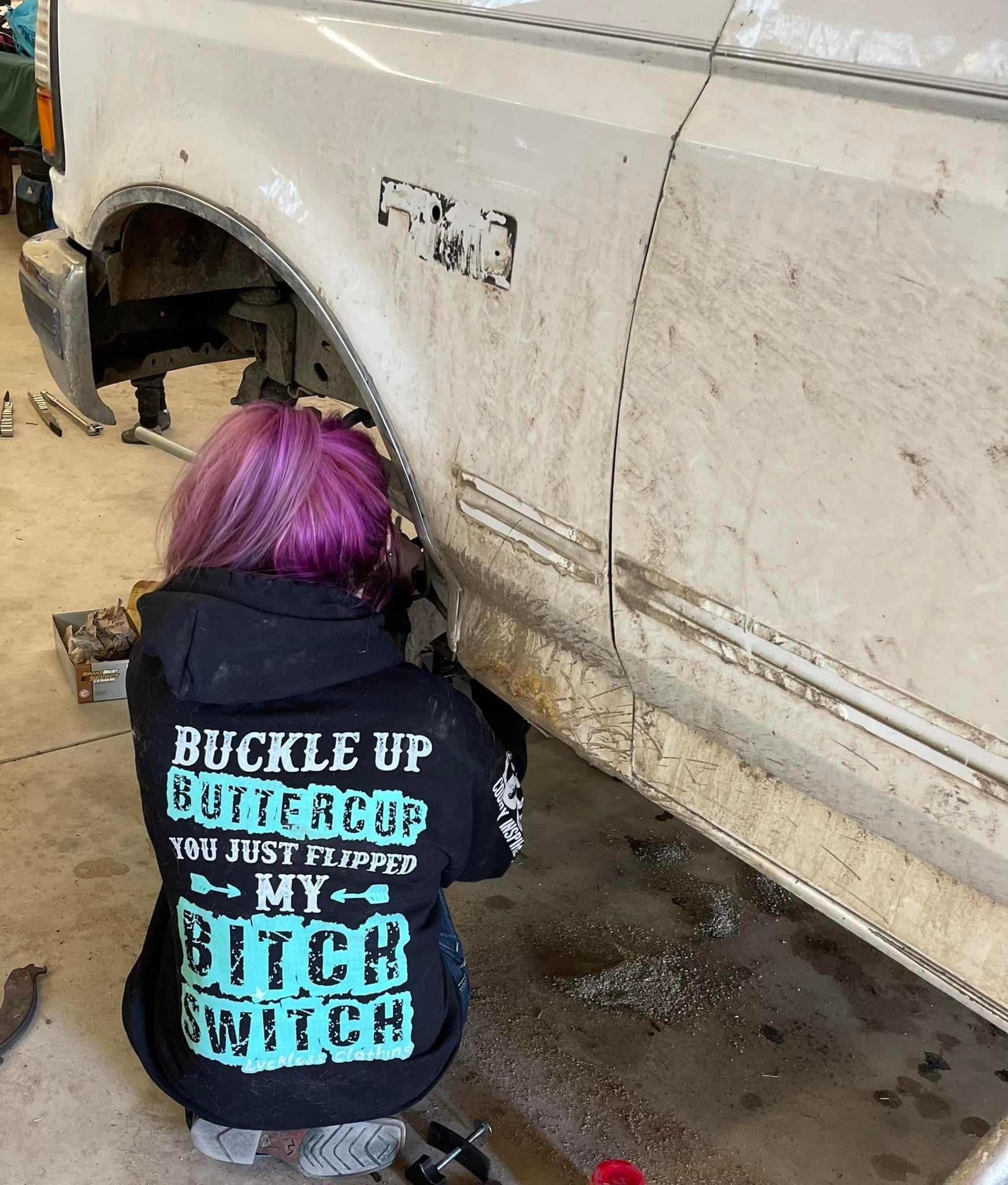 Buckle Up Butter Cup Hoodie