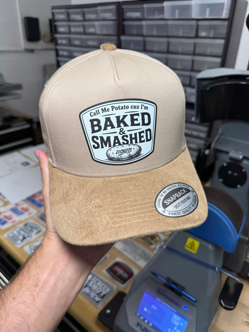 Call Me A Potato Cuz I'm Baked & Smashed | Snapback