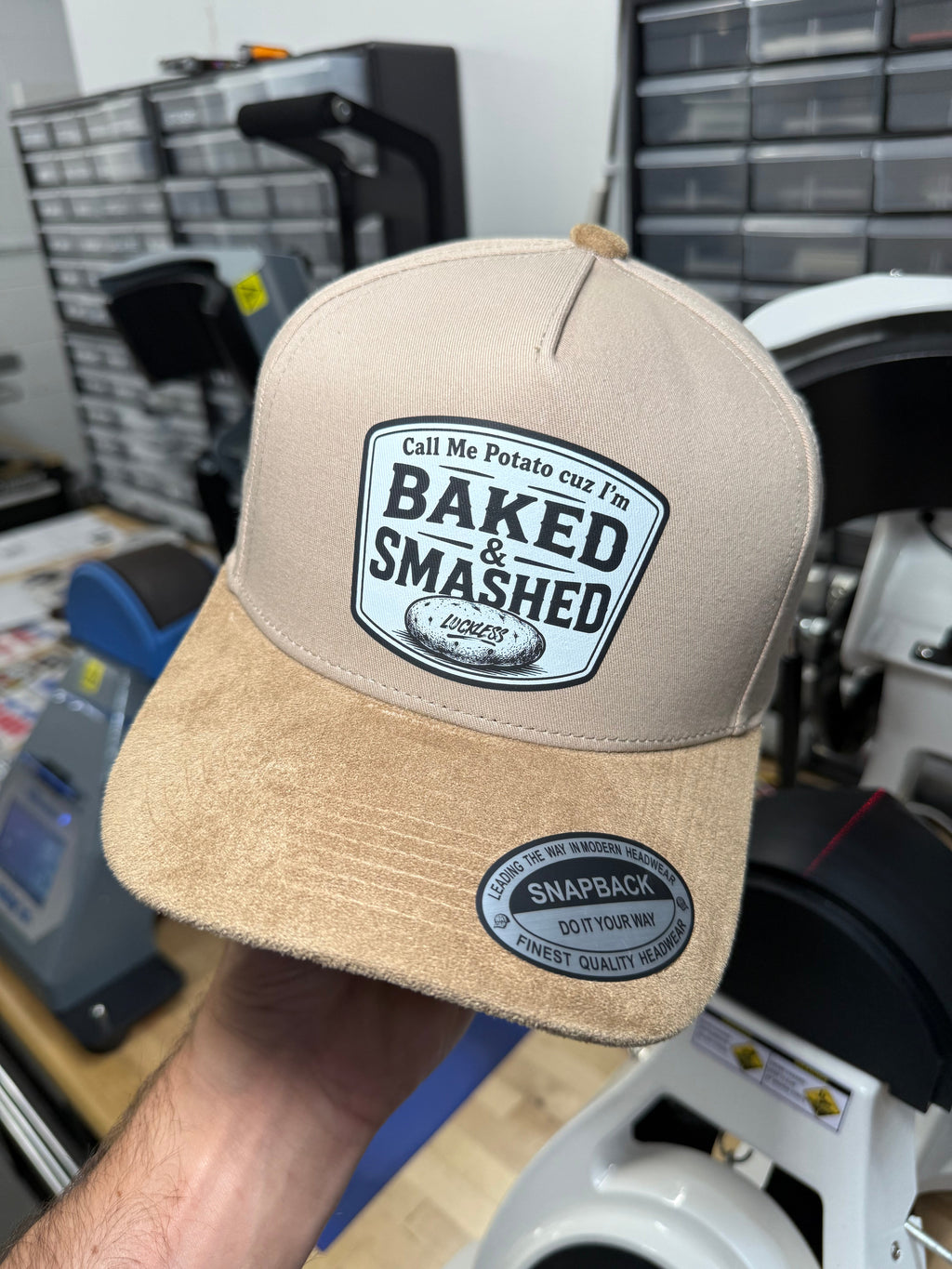 Call Me A Potato Cuz I'm Baked & Smashed | Snapback