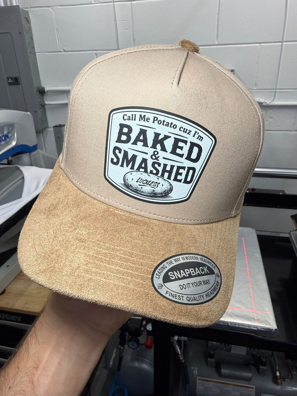 Call Me A Potato Cuz I'm Baked & Smashed | Snapback