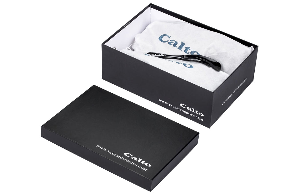 CALTO - X1649 - 2.8 Inches Taller (Iron Grey) - Lightweight Sneakers