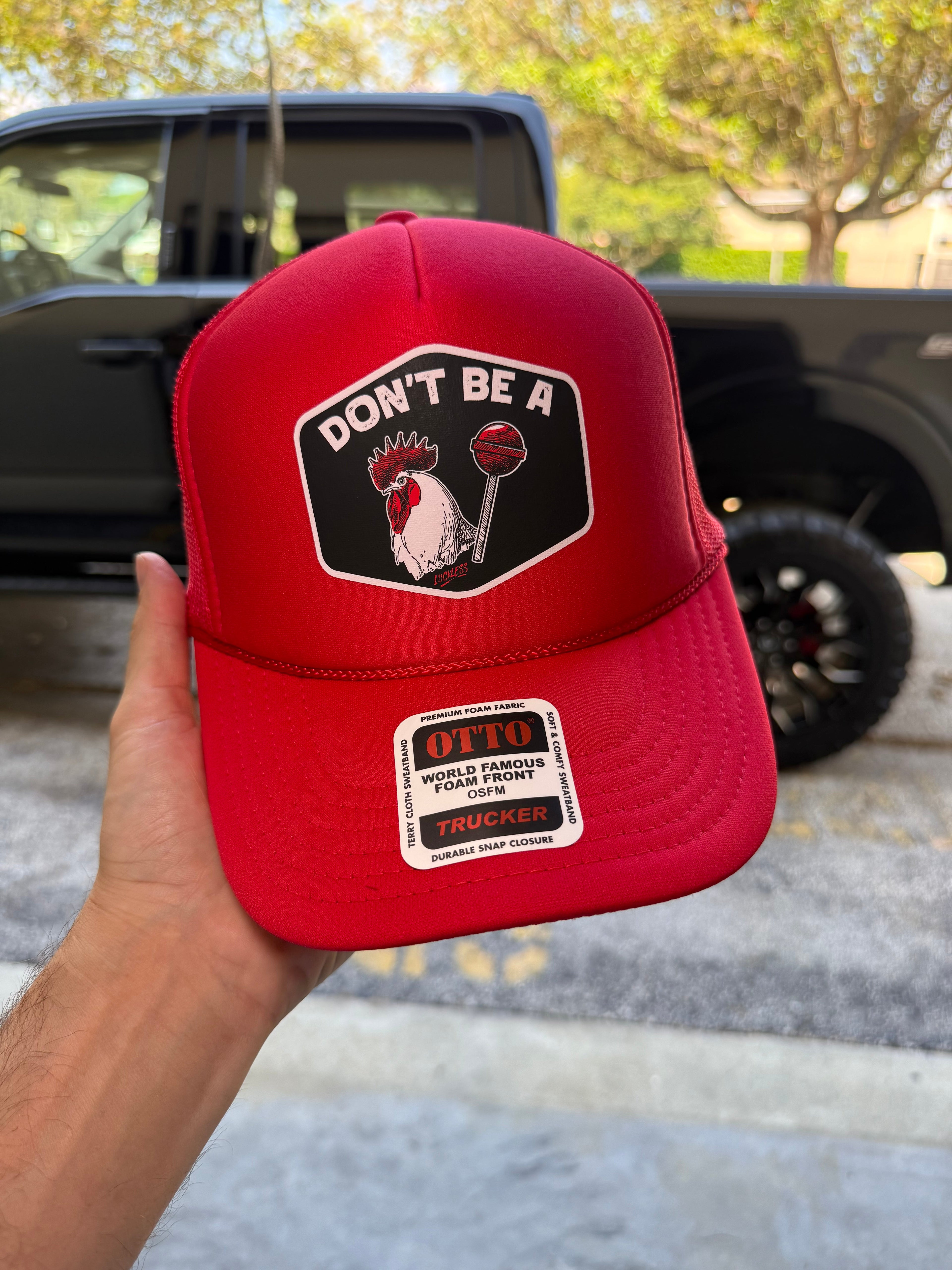 Chicken Lollipop Trucker Hat