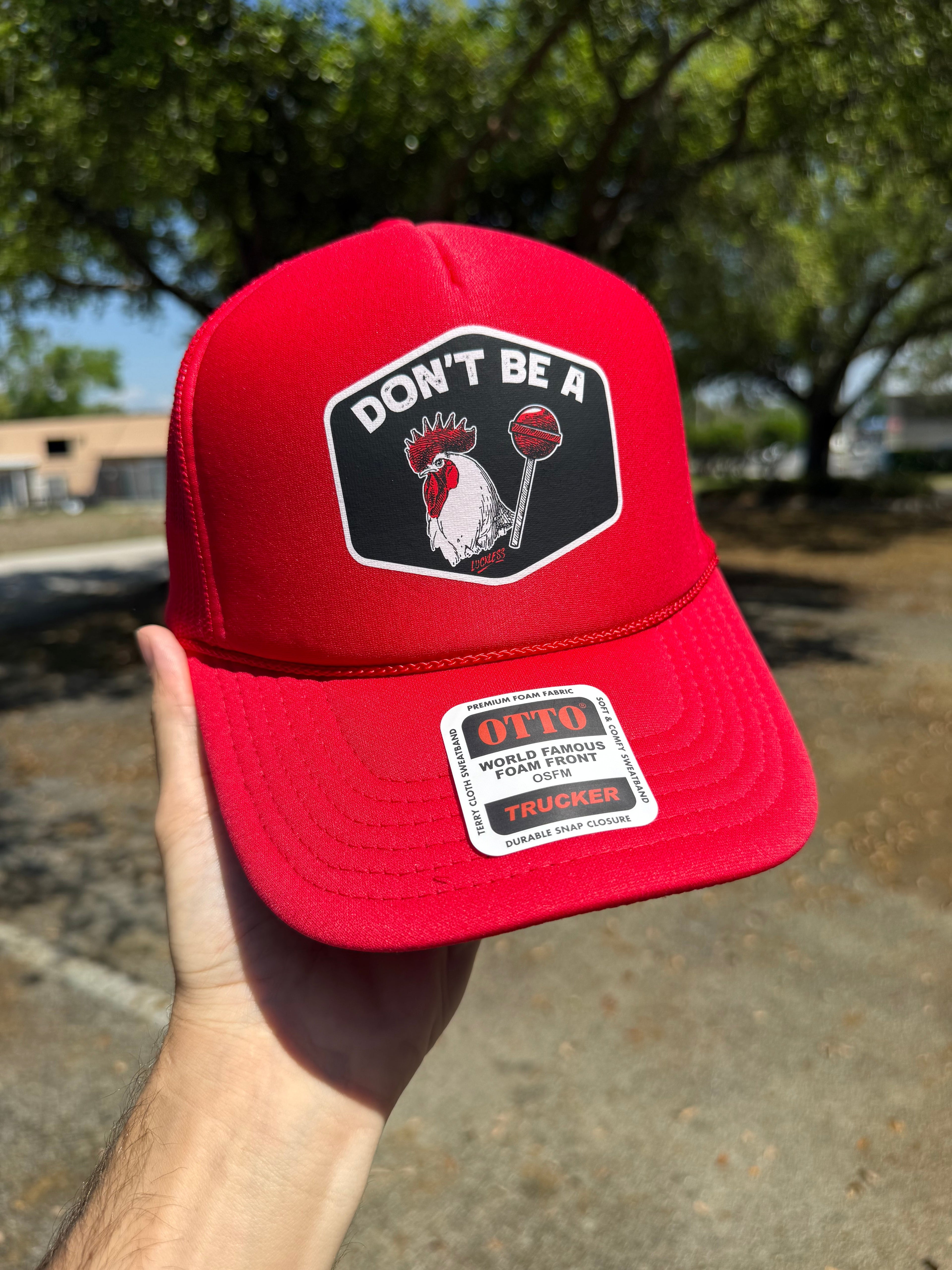 Chicken Lollipop Trucker Hat