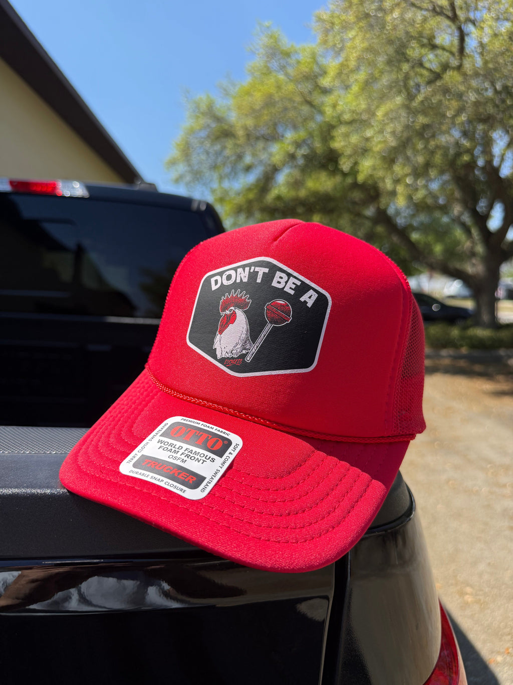 Chicken Lollipop Trucker Hat