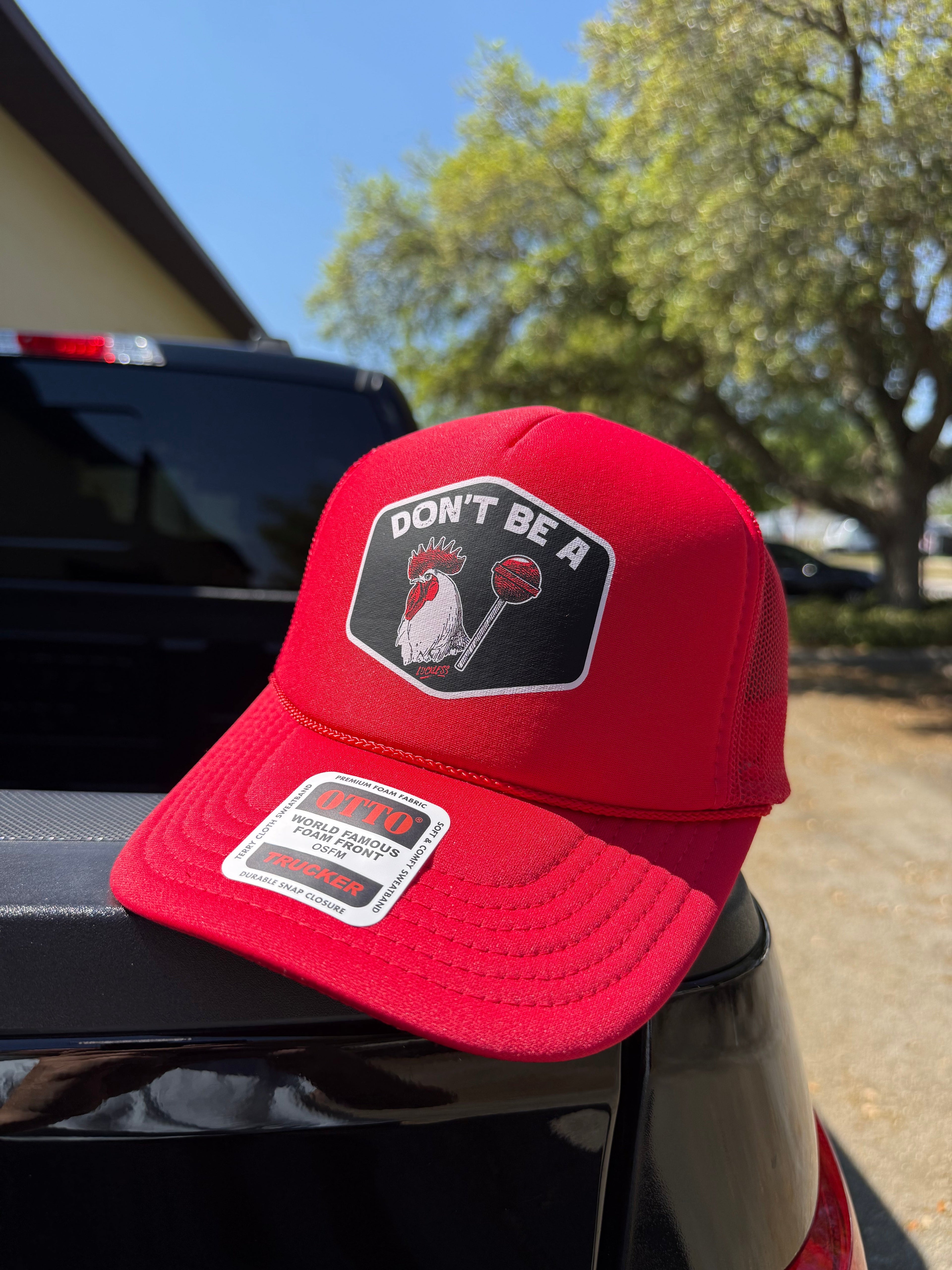 Chicken Lollipop Trucker Hat