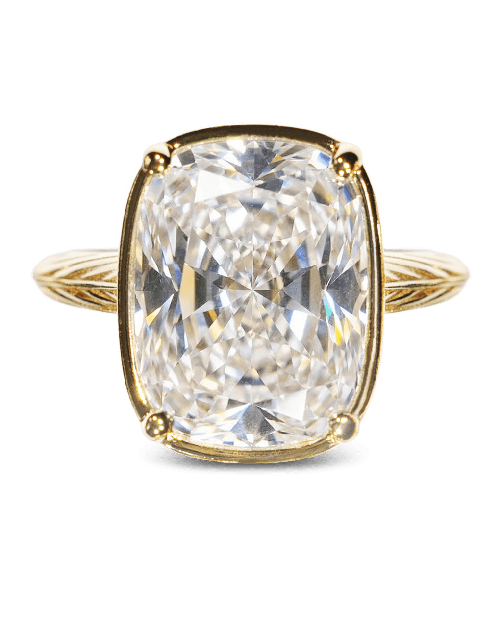 Sterling Silver Elongated Cushion Cocktail Ring