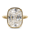 Sterling Silver Elongated Cushion Cocktail Ring