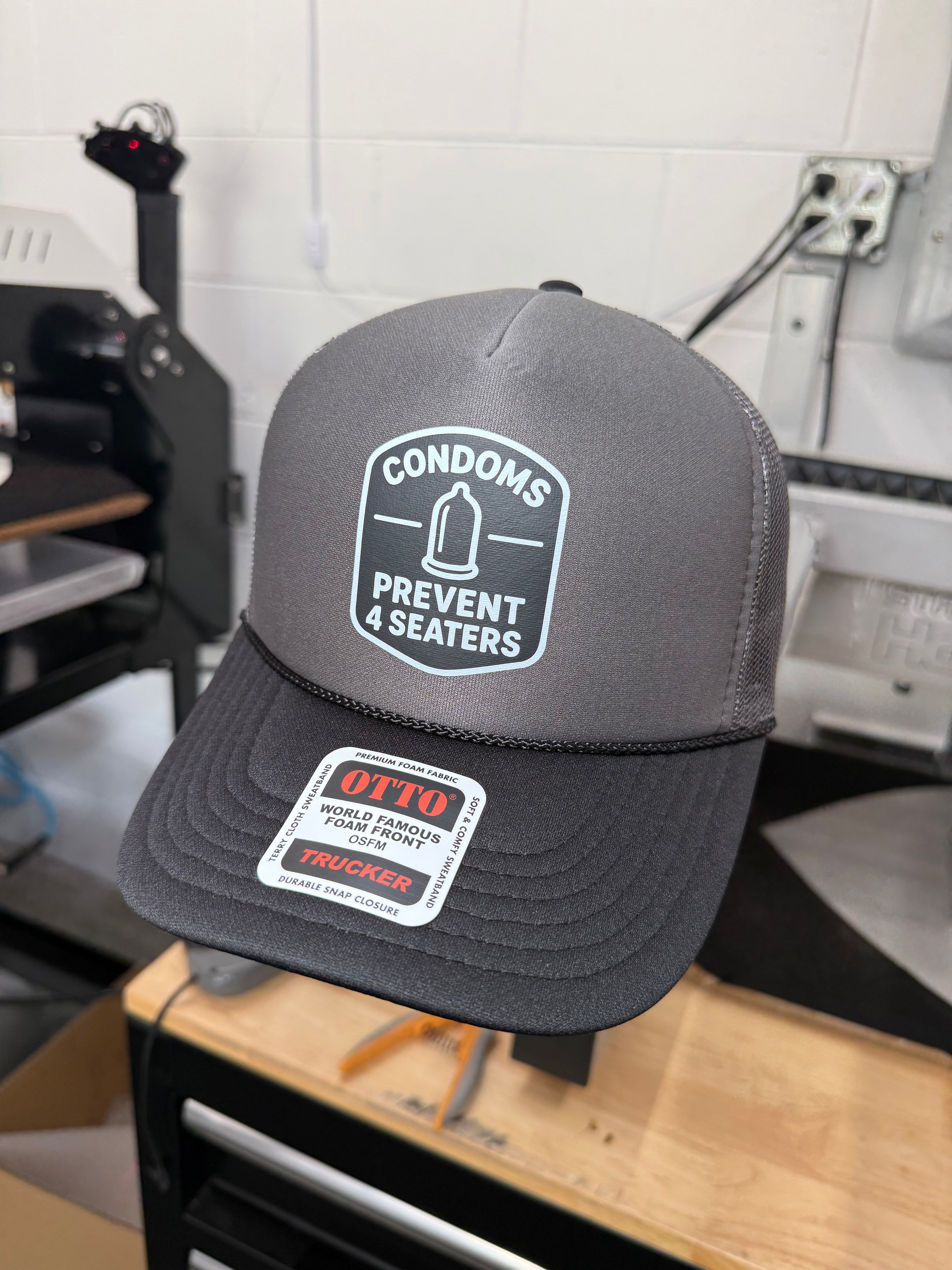 Condoms Prevent 4 Seaters Hat