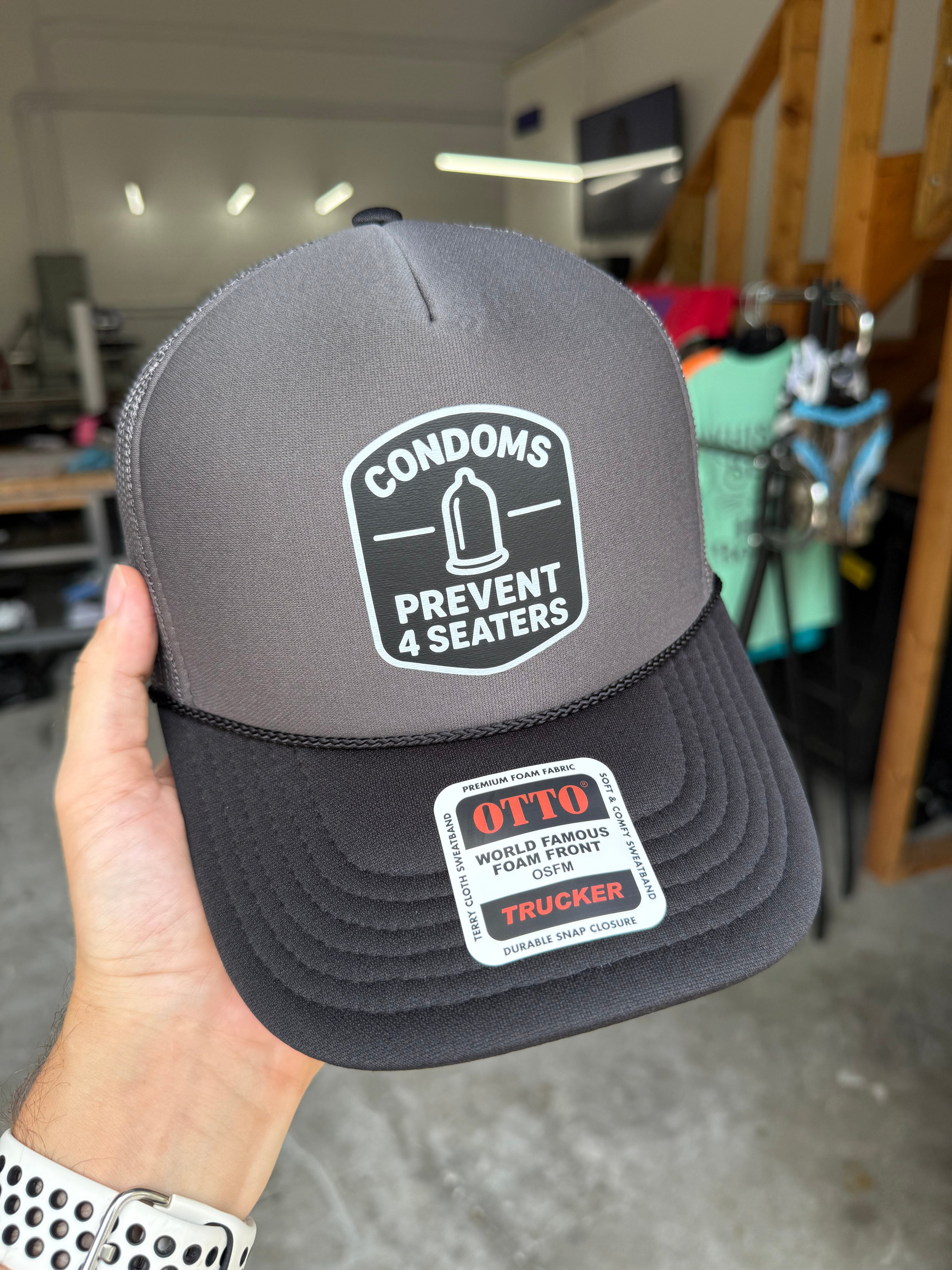 Condoms Prevent 4 Seaters Hat
