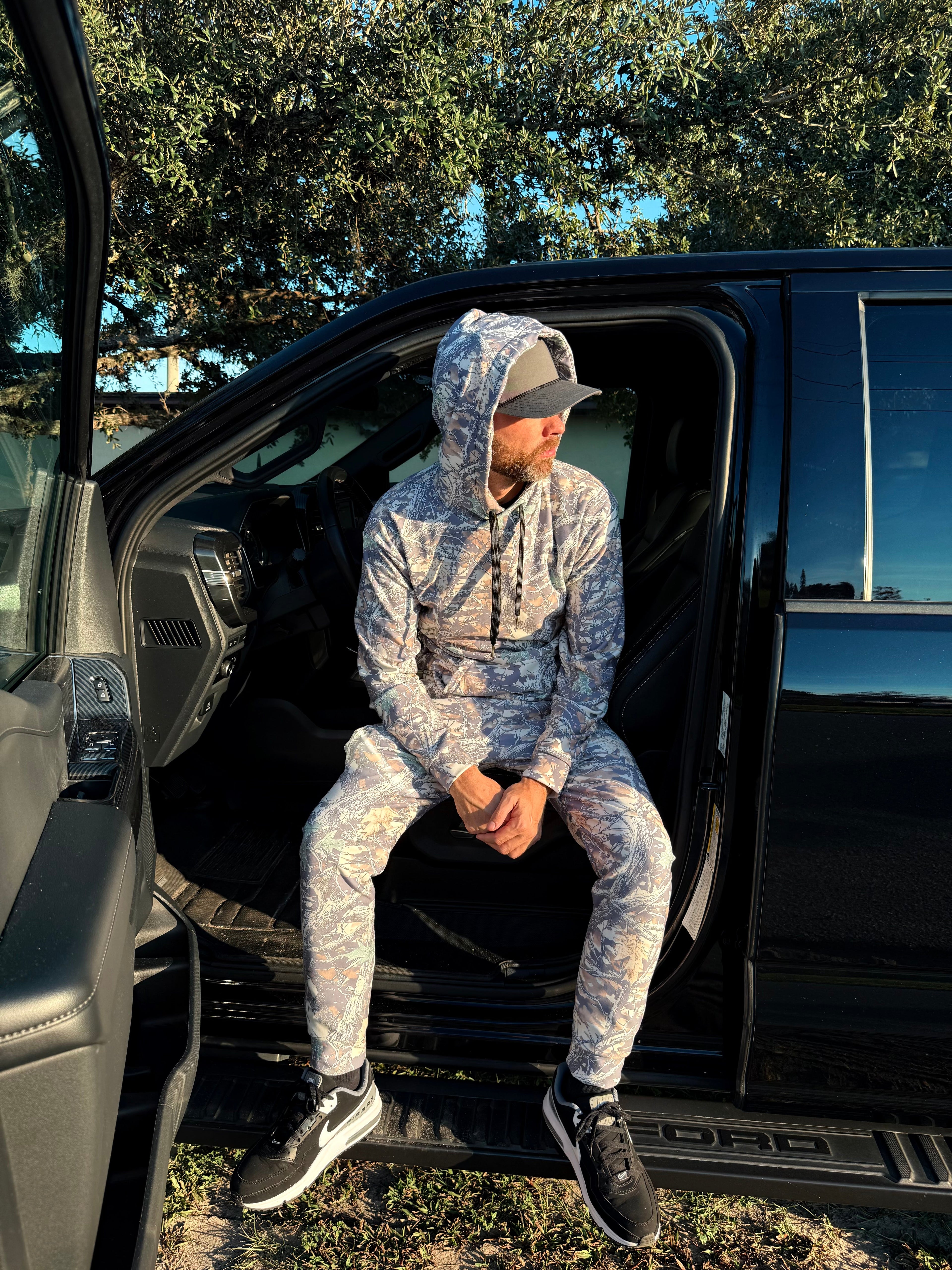Faded Camo Jogger Sweatpants