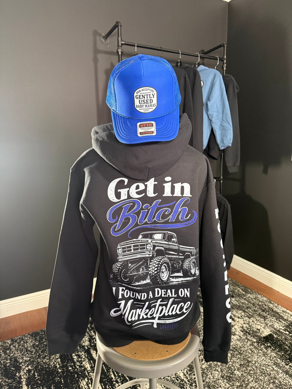 Get In Bitch I Found A Deal On Marketplace Hoodie