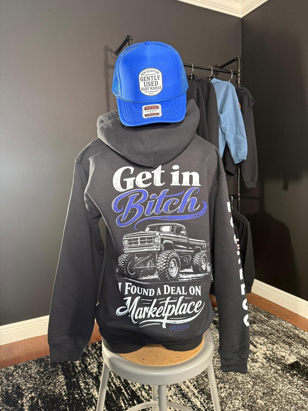 Get In Bitch I Found A Deal On Marketplace Hoodie