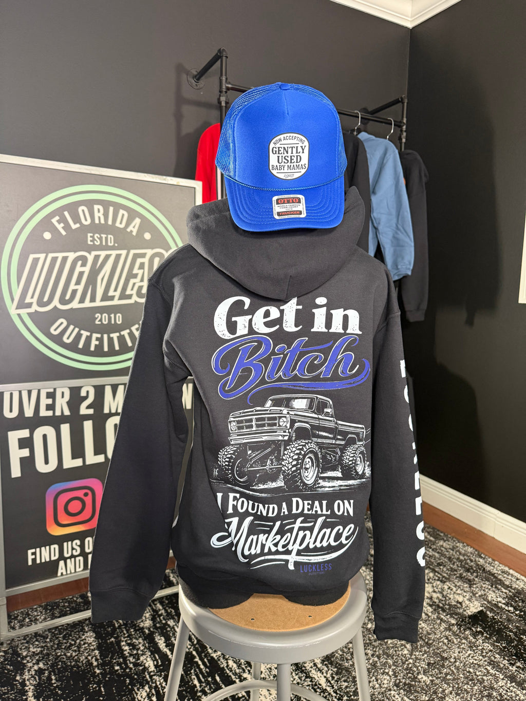 Get In Bitch I Found A Deal On Marketplace Hoodie