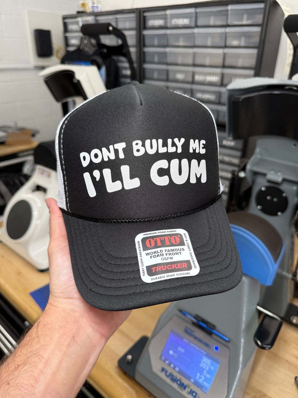 Don’t Bully Me I'll Cum Trucker Hat